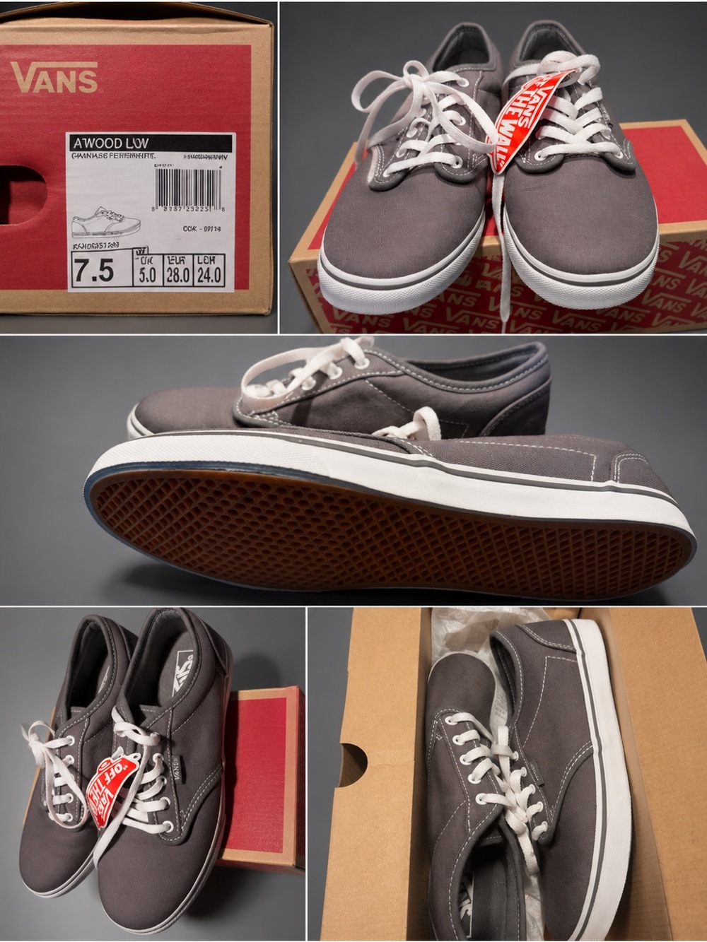 Brand New Vans Atwood Low